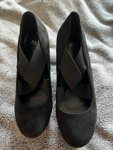Damen pumps schwarz - pumps, wildleder
