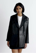 DKNY Lederjacke Echtleder