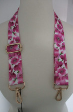 Schultergurt Taschenriemen für Hand und Bauchtasche Verstellbar Rosa Weiß Pink