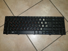 DE - Tastatur Keyboard komp. für Dell Vostro 3700 V3700 V3700n 3700n, LAbel RUSS