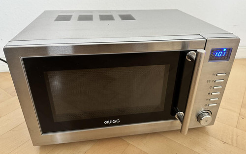 Quigg edelstahl mikrowelle - quigg,