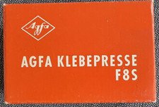 Agfa klebepresse f8s zustand - agfa,