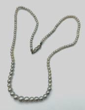 Antik Perlenkette echte