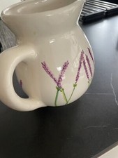 NEU Vase Krug keramik Lavendel handarbeit aus Mallorca