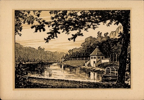 Künstler barthold oskar - ak,