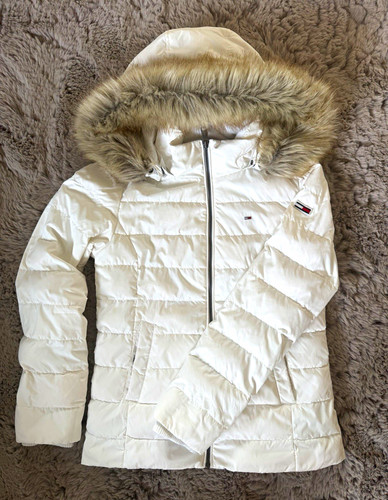 Tommy jeans damen steppjacke - jeans,