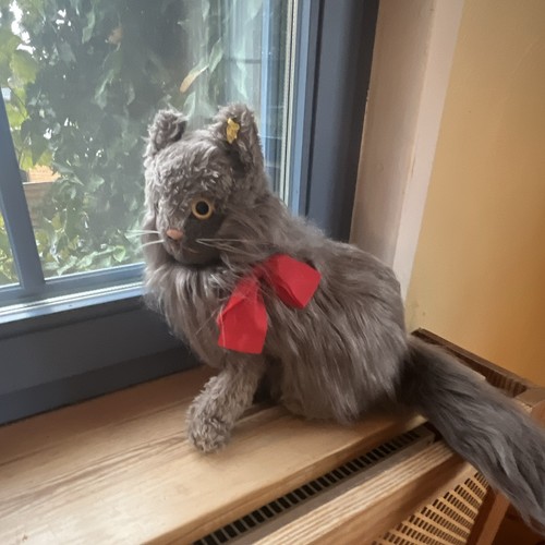 Steiff katze grau plüschtier - steiff,