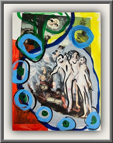 Acryl pop art malerei kunst - acryl,