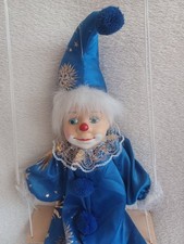 Grosser Harlekin  Deko  Clown auf Schaukel