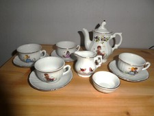 Roehler Kinder Puppen Porzellan Service Puppenstube