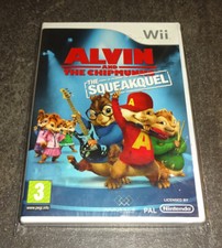 ALVIN AND THE CHIPMUNKS Nintendo Wii SEALED NEUWERTIG & OVP TOP