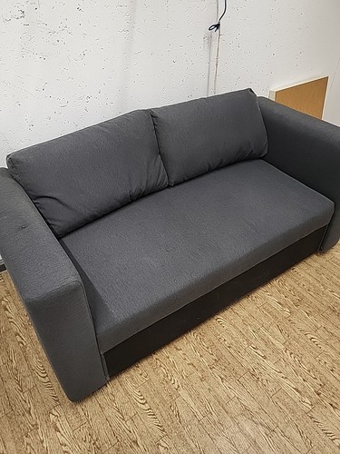 Sitzer sofa grau - grau, mit