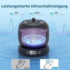 Ultraschallreiniger Dental-Pod, 45000Hz & UV-Licht für Hygiene im Mundbereich