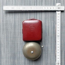 DDR Klingel, Türklingel, Türglocke,  Bakelitgehäuse leicht beschädigt, ungeprüft