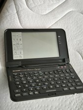 SHARP IQ-9000G Electronic Organiser Taschenrechner VINTAGE