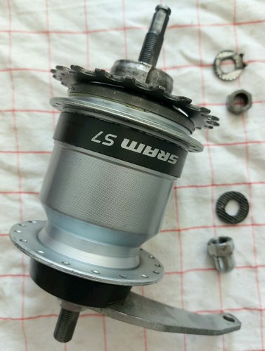 Sram gang getriebenabe - sram, 7-gang