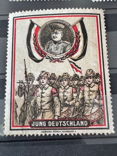 Reklamemarke siegelmarke jung - siegelmarke,