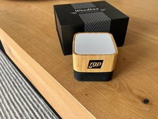 Lautsprecher Klein Mini Woodbox im Geschenkkarton RoHs Ti