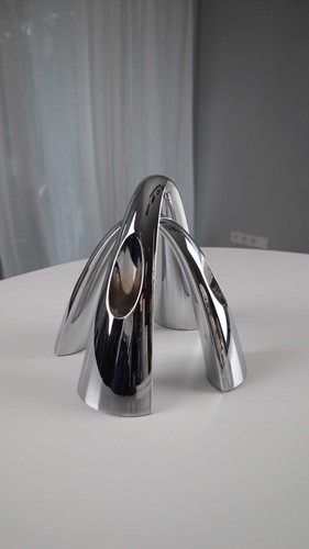Stelton kerzenständer chrom - stelton,