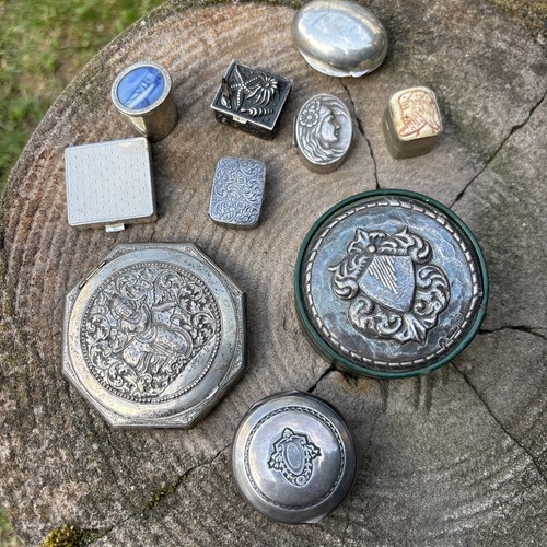 Silber dosen stück - dosen, 10