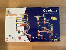HaPe Quadrilla Twist & Rail Kugelbahn Murmelbahn Komplettset Original