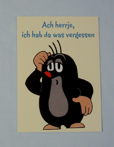 Postkarten der kleine - der,