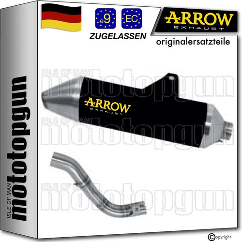 Auspuff open schwarz thunder - auspuff,