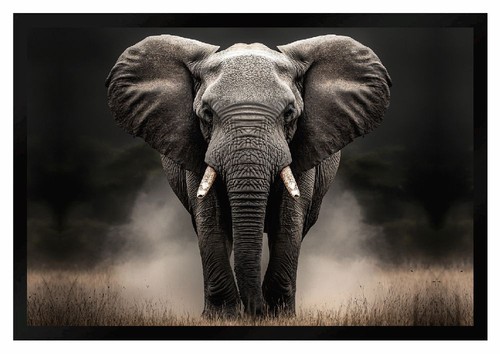 Fußmatte elefant f2635 - elefant,