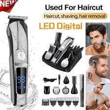 Haarschneider Haarschneidemaschine Profi Trimmer Rasierer Bart Clipper Hair Akku