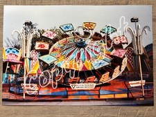 XXL Foto Karussell HULLY GULLY Kreis Mack 1994 - Kirmes Schausteller Modellbau