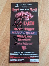 Bruce Dickinson. Iron Maiden. Original Autogramm/Signatur von 1998.