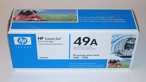 Original hewlett packard toner - hewlett,