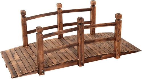 Holzbrücke gartenbrücke - holzbrücke,