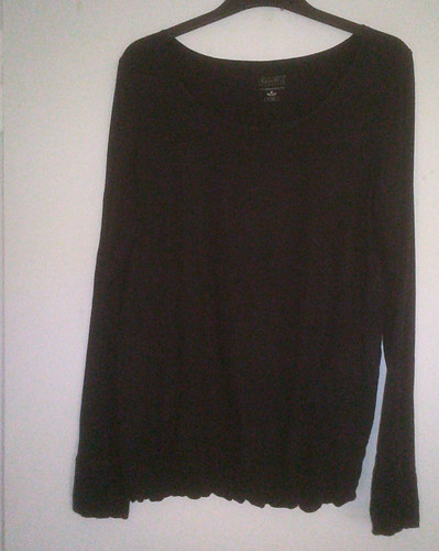Schwarzer pulli langarm - schwarzer,