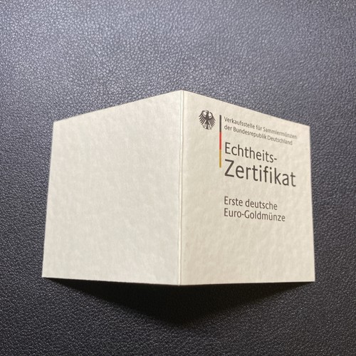 Echtheitszertifikat erste - echtheitszertifikat, "erste