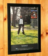 Virtua Fighter 4 PS2 Old Rare Promo Unique Poster / Ad Art Print Framed