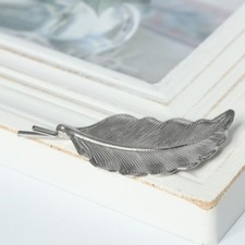 Feder Haarclip Haarklammer