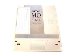 TDK Rewritable MO (Magneto-Optical) Disk – 2,3 GB, wiederbeschreibbar
