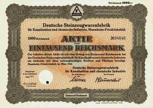 Deutsche steinzeugwarenfabrik - deutsche,