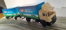 Herpa Albedo 1:87  LKW  MAN   Koffer-Hängerzug   "TURM " Oldenburger Kaffeesahne