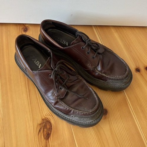 Prada herren halbschuhe - prada,