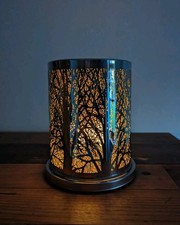 Partylite Zauberwald (P90931)  Silber Windlicht, Teelichter,  Deko