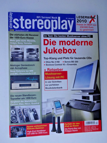 Stereoplay ayon - stereoplay, 12/09,ayon