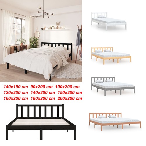 Massivholzbett kiefer bett - massivholzbett,