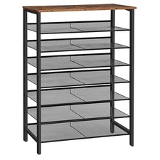 Schuhregal Metall Holzschrank