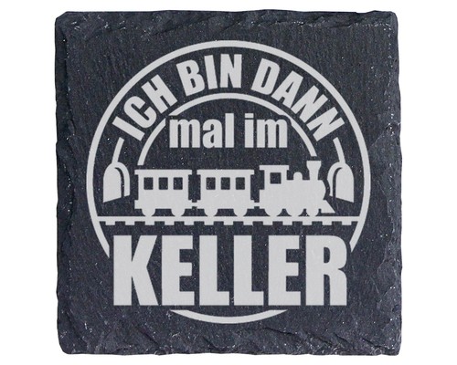 Schiefer untersetzer eisenbahn - schiefer,