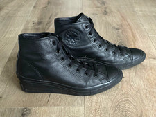 CONVERSE All Stars ● High Top Leder-Sneaker ● Rarität ● Wedges ● Gr. 37