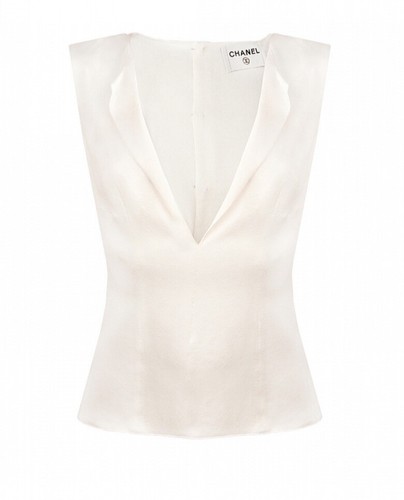 Chanel bluse top vintage - bluse,