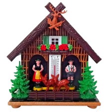 Wetterhaus Bayern mit Termometer Kunststoff - Wetterhäuschen
