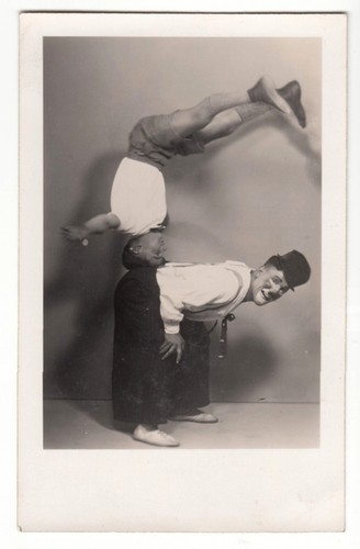 Variete zirkus clown - o.,